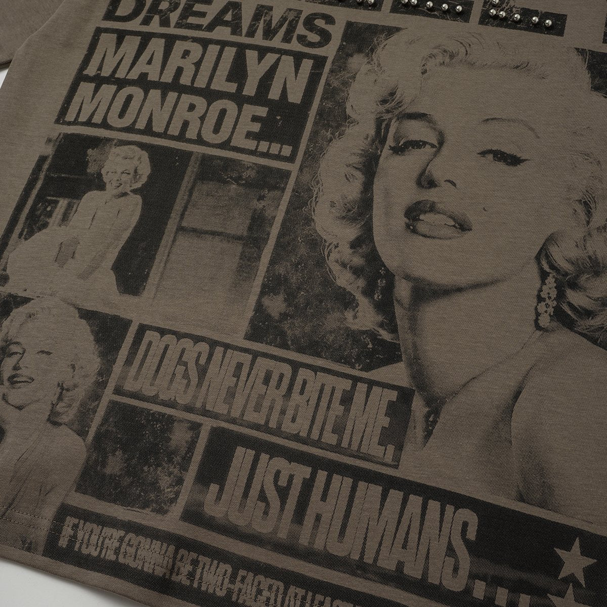 VALLEY Marilyn Monroe Dreams Graphic T-Shirt ¡ª detail