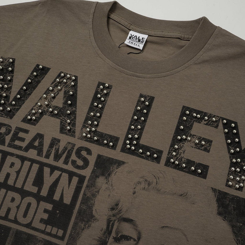 VALLEY Marilyn Monroe Dreams Graphic T-Shirt ¡ª detail