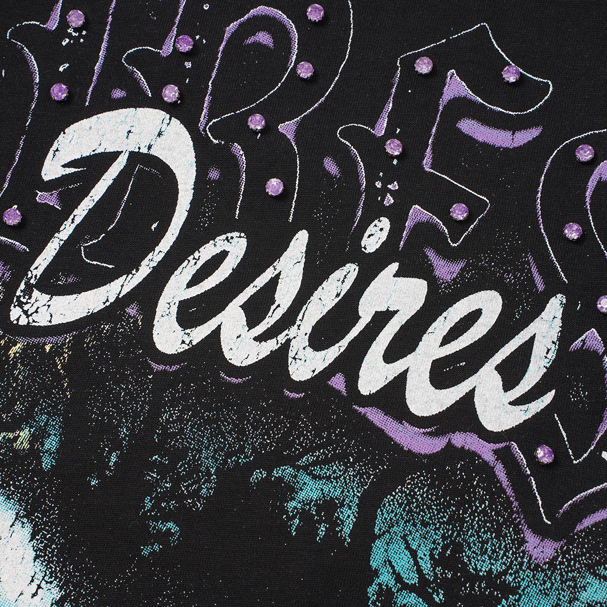 SAINT Desires Graphic Short-Sleeve T-Shirt ¡ª fabric_closeup