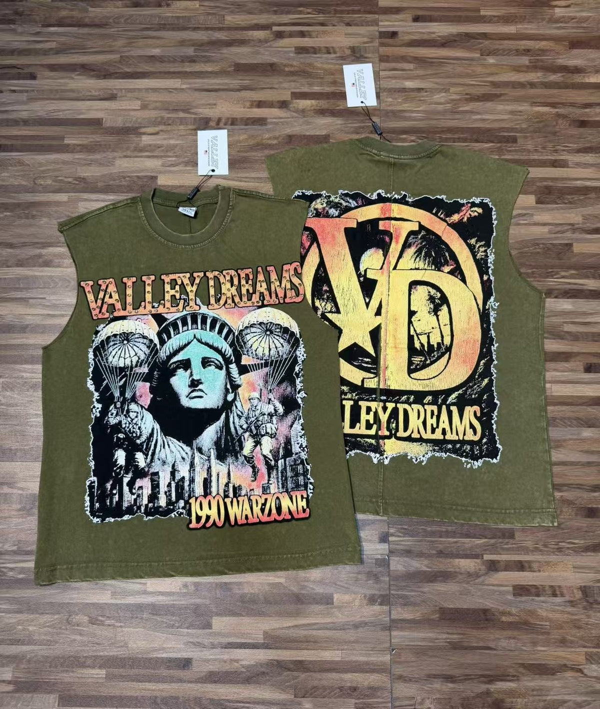 SAINT Valleydreams Graphic Sleeveless T-Shirt ¡ª hero