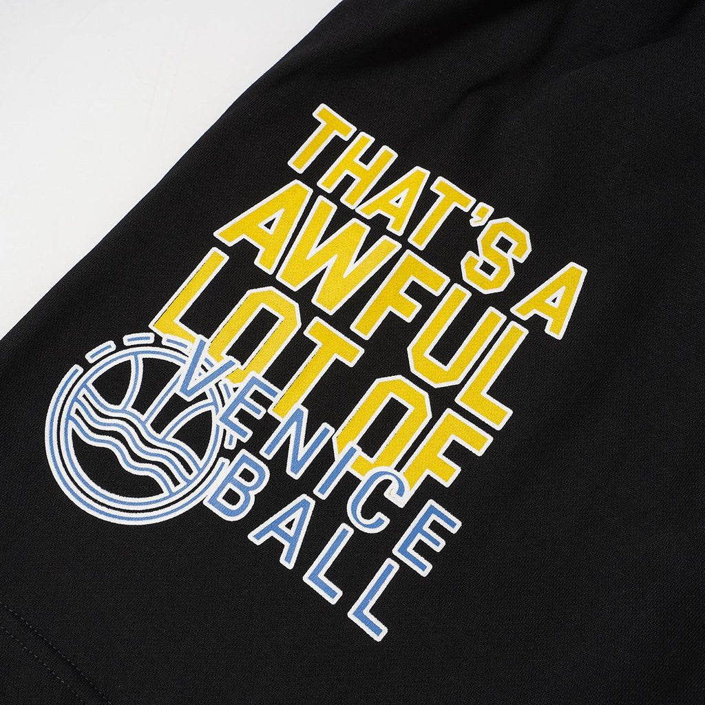 THAT'S A AWFUL LOT OF COUGH SYRUP Venice Ball Graphic Shorts ¡ª detail
