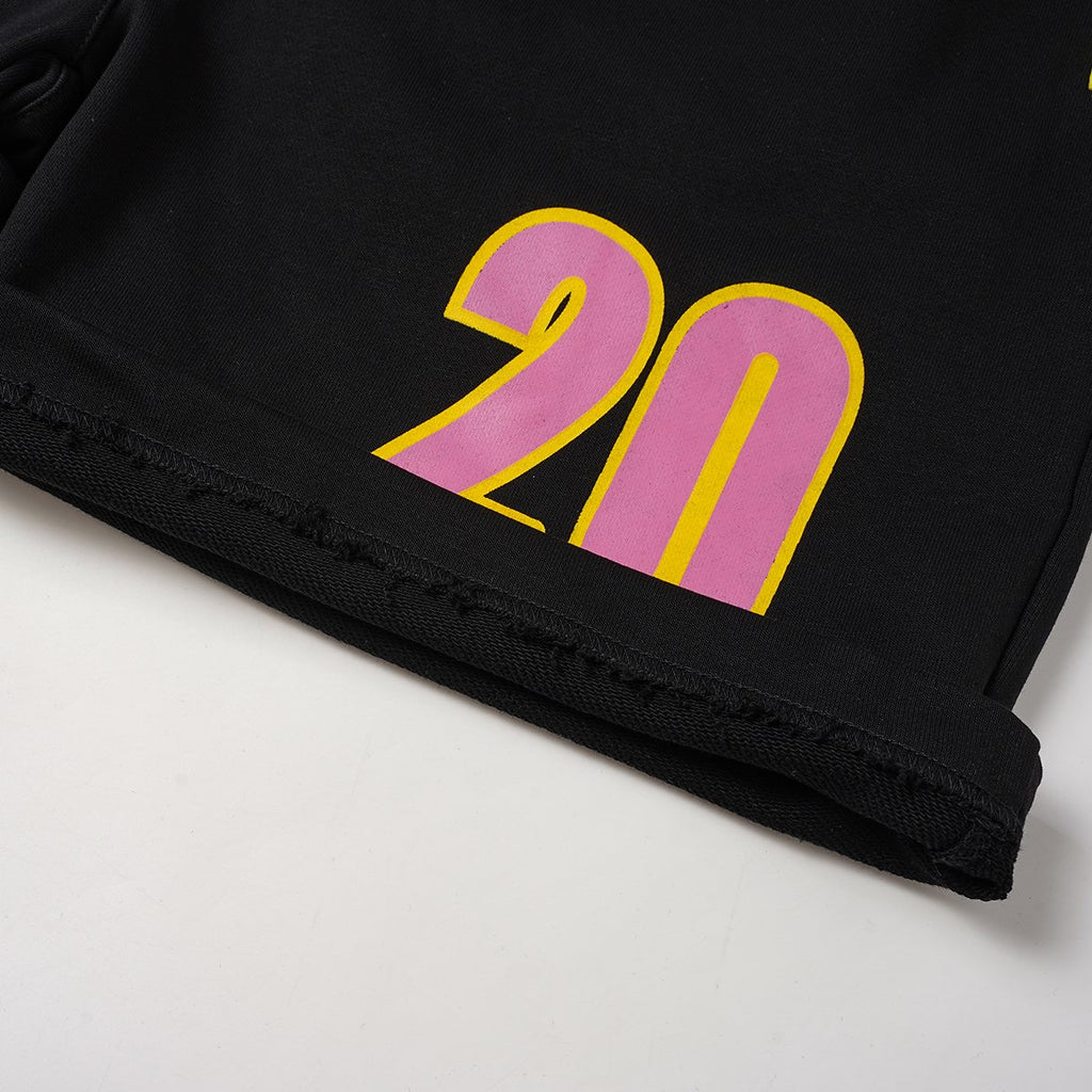 THAT'S A AWFUL LOT OF COUGH SYRUP Venice Ball Graphic Shorts ¡ª detail
