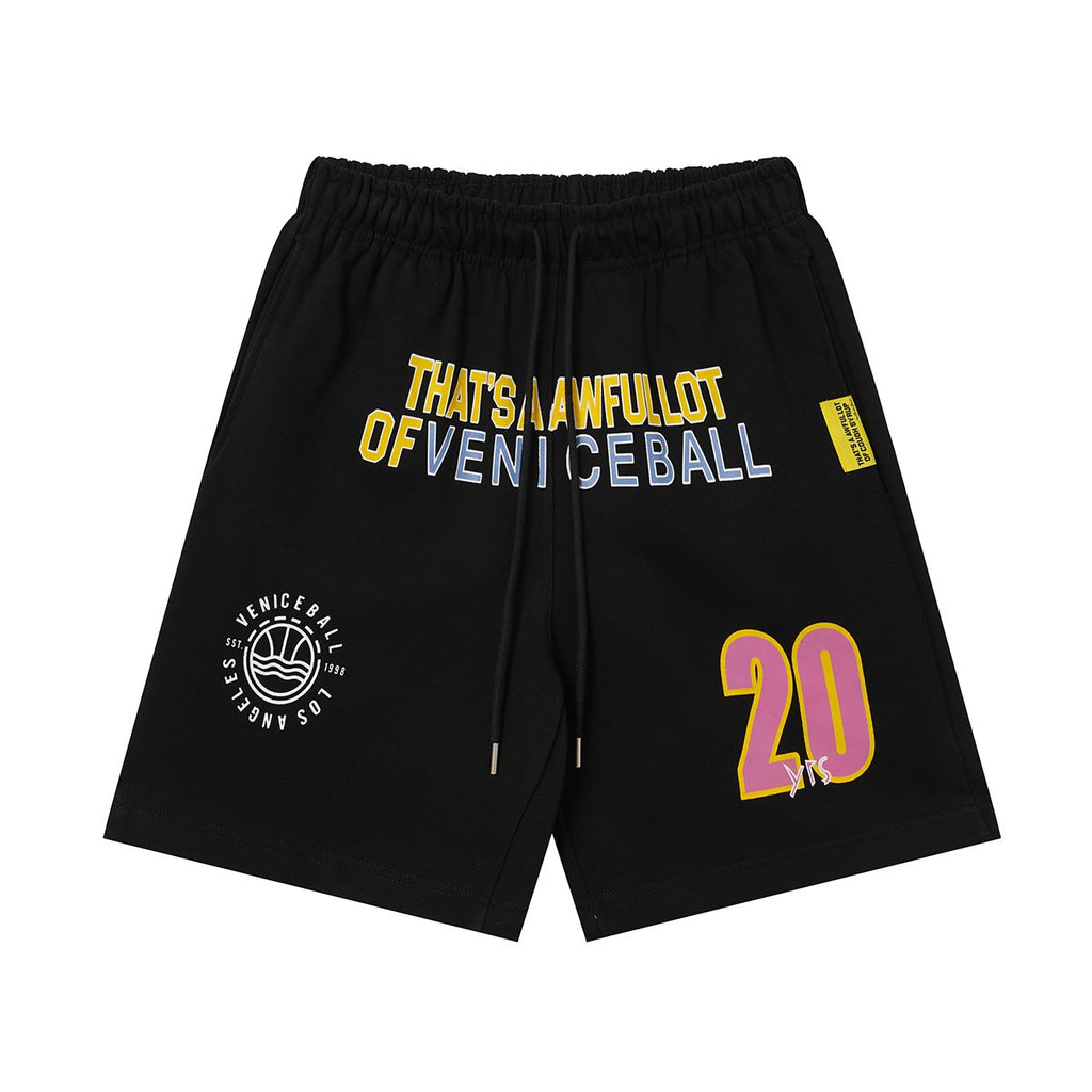 THAT'S A AWFUL LOT OF COUGH SYRUP Venice Ball Graphic Shorts ¡ª hero