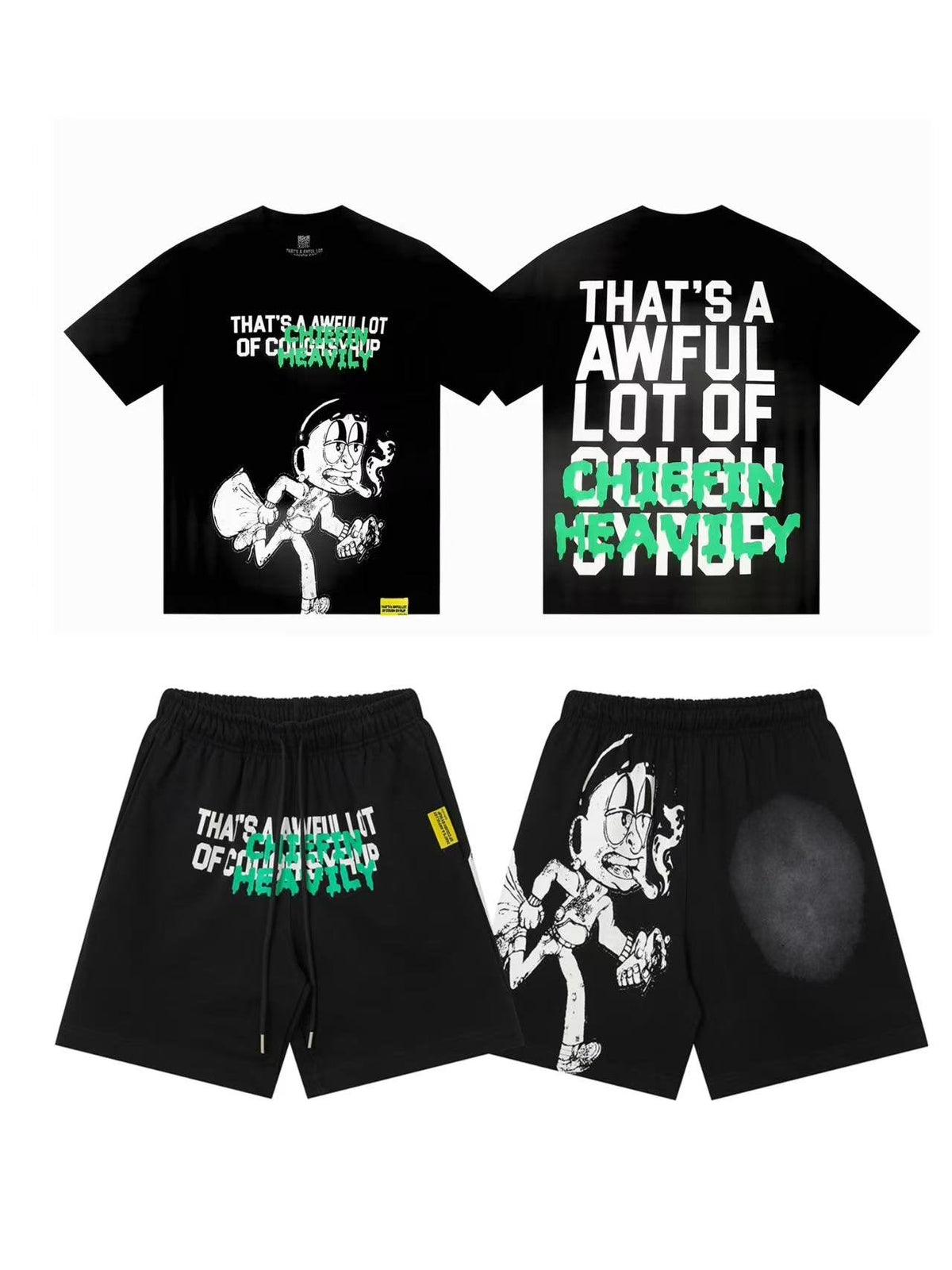 THAT'S A AWFUL LOT OF COUGH SYRUP Graphic Short-Sleeve Set ¡ª hero