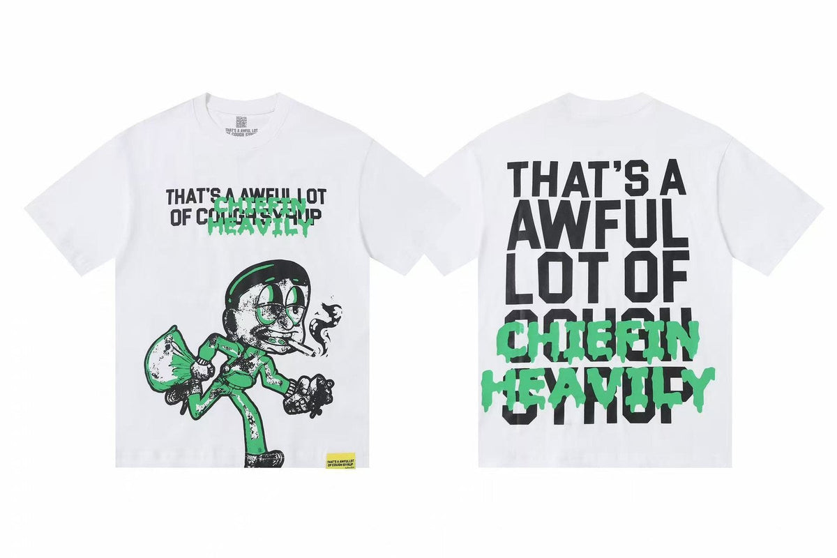 THAT'S A AWFUL LOT OF COUGH SYRUP Graphic Short-Sleeve Set ¡ª detail