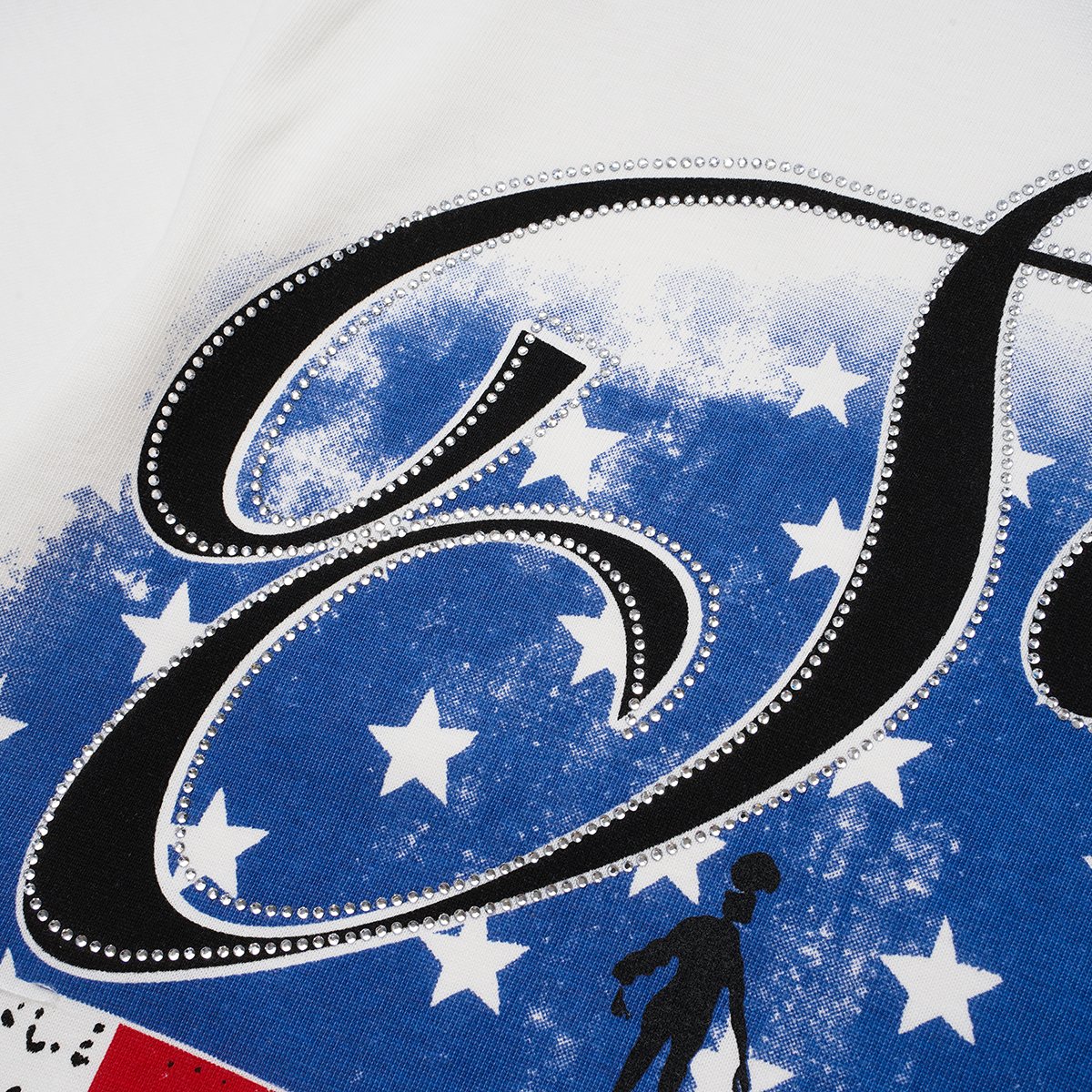 SAINT Glowing Street Queen Graphic T-Shirt ¡ª detail