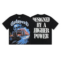 Godspeed Washed Black Truck Skull Graphic T-Shirt ¡ª hero