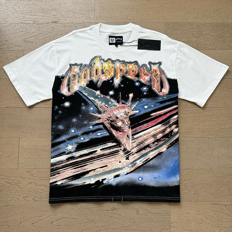 Godspeed Rock Street Graphic Short-Sleeve T-Shirt ¡ª front