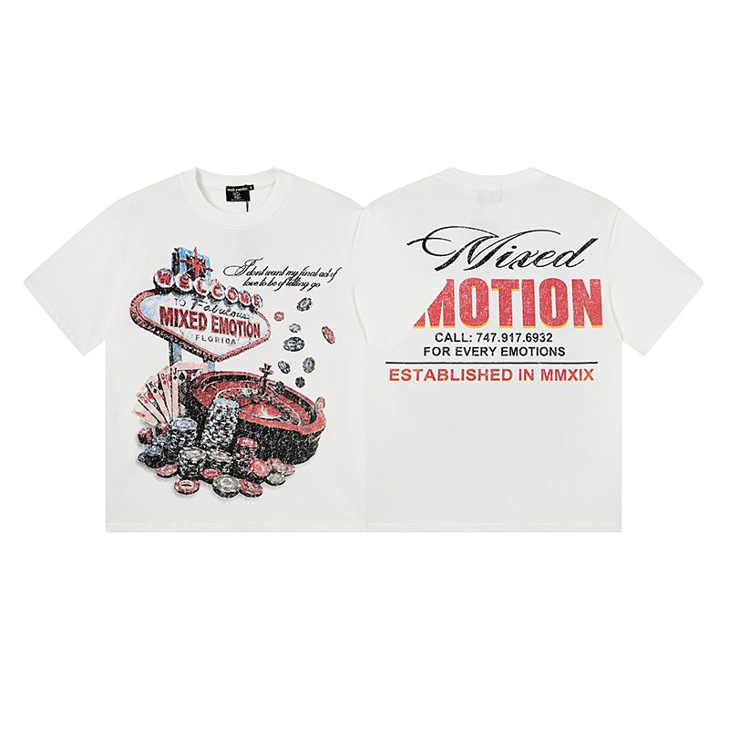 MIXED EMOTION Casino Graphic Short-Sleeve T-Shirt ¡ª hero