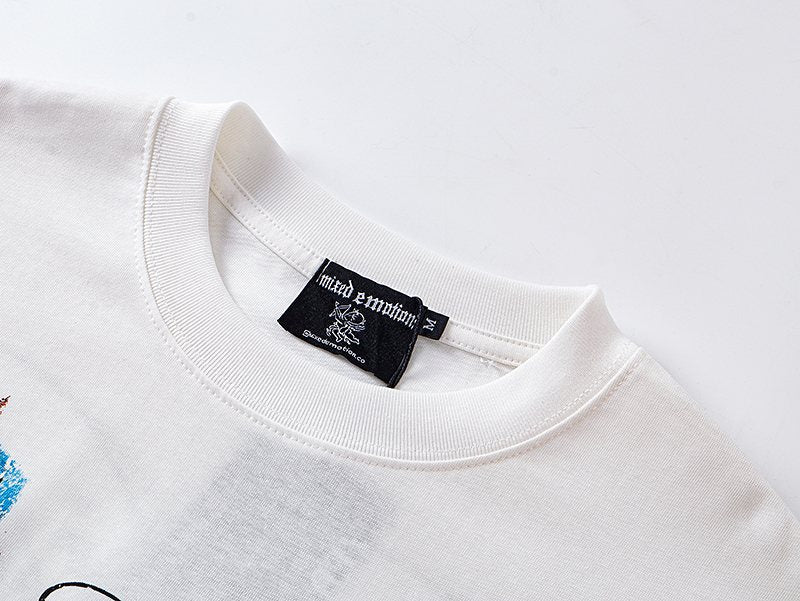 MIXED EMOTION Casino Graphic Short-Sleeve T-Shirt ¡ª neck_label