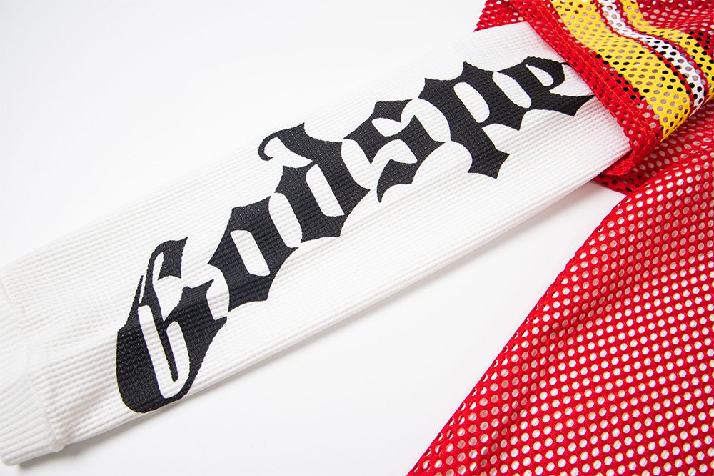 Godspeed Skull K-Back Mesh Long-Sleeve T-Shirt ¡ª detail