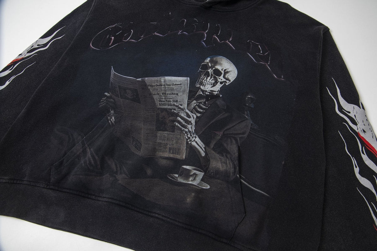 Godspeed Black Monday Skeleton Graphic Hoodie ¡ª detail