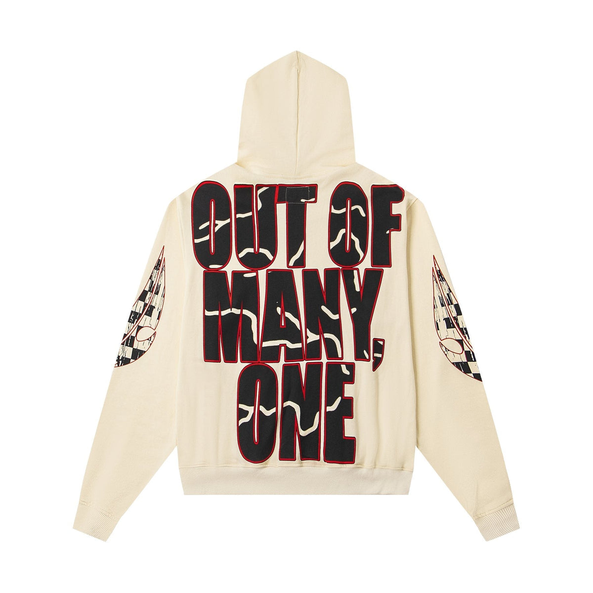 Godspeed Out of Many One Graphic Hoodie ¡ª back