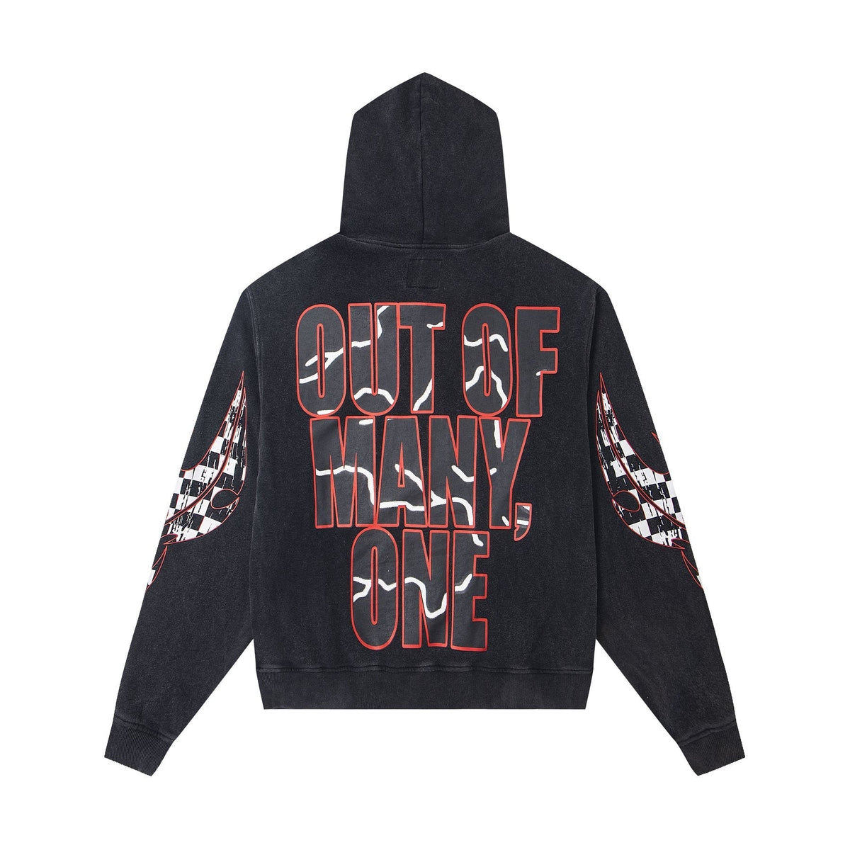 Godspeed Out of Many One Graphic Hoodie ¡ª back