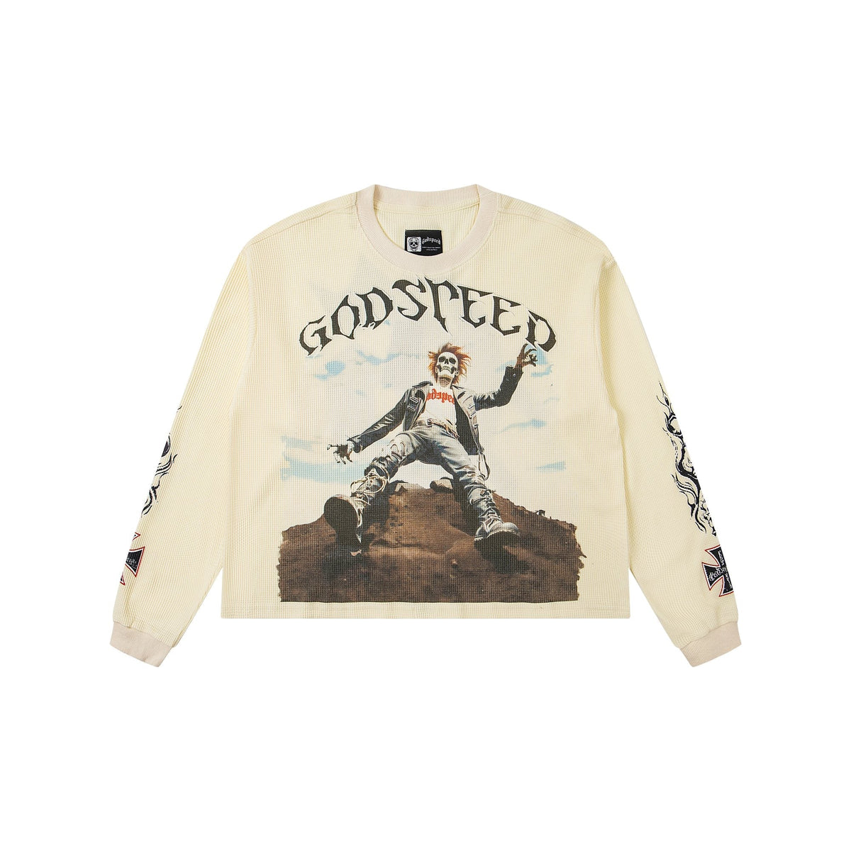 Godspeed E Pluribus Unum Graphic Long-Sleeve T-Shirt ¡ª hero
