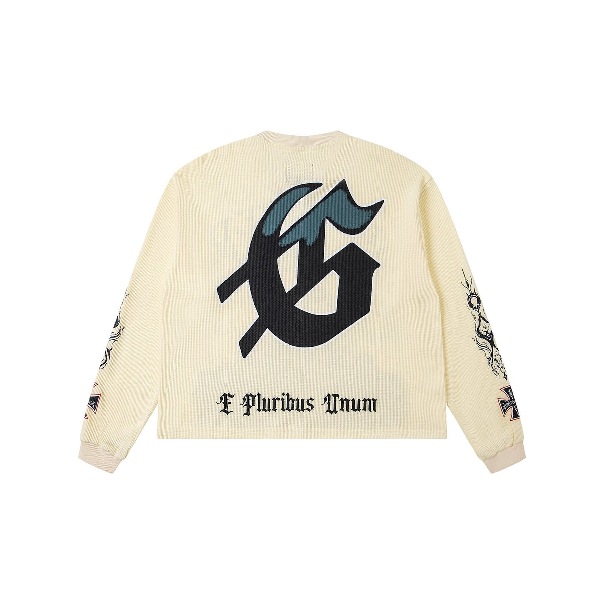 Godspeed E Pluribus Unum Graphic Long-Sleeve T-Shirt ¡ª back