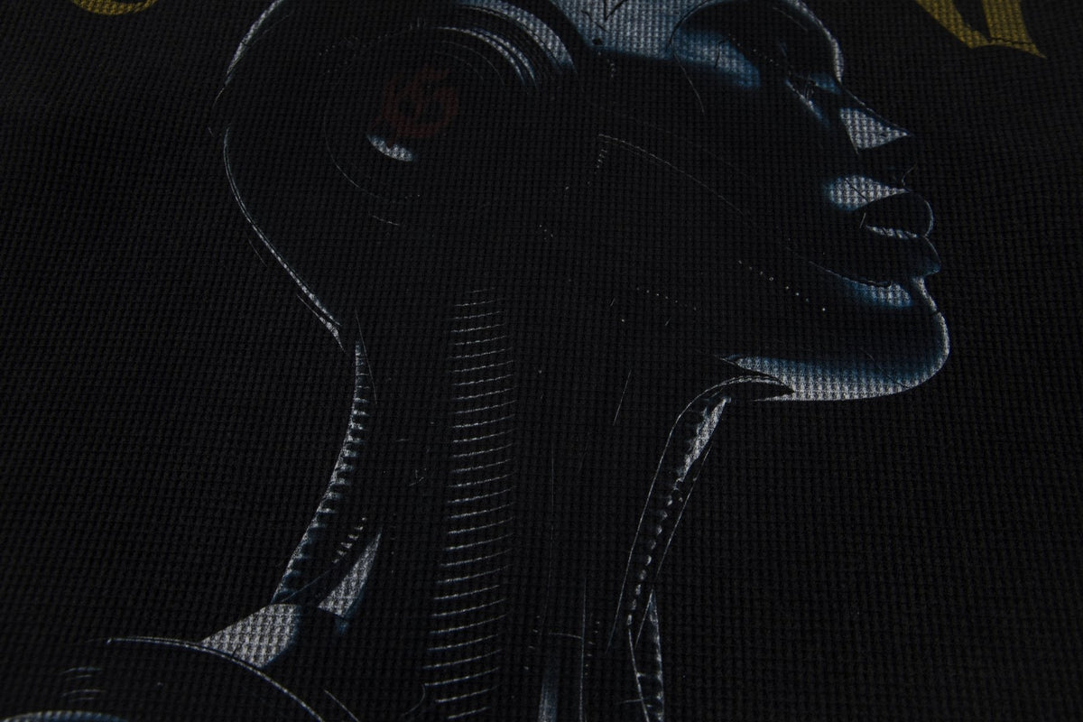 Godspeed Out of Many One Robot Graphic Long-Sleeve T-Shirt ¡ª detail