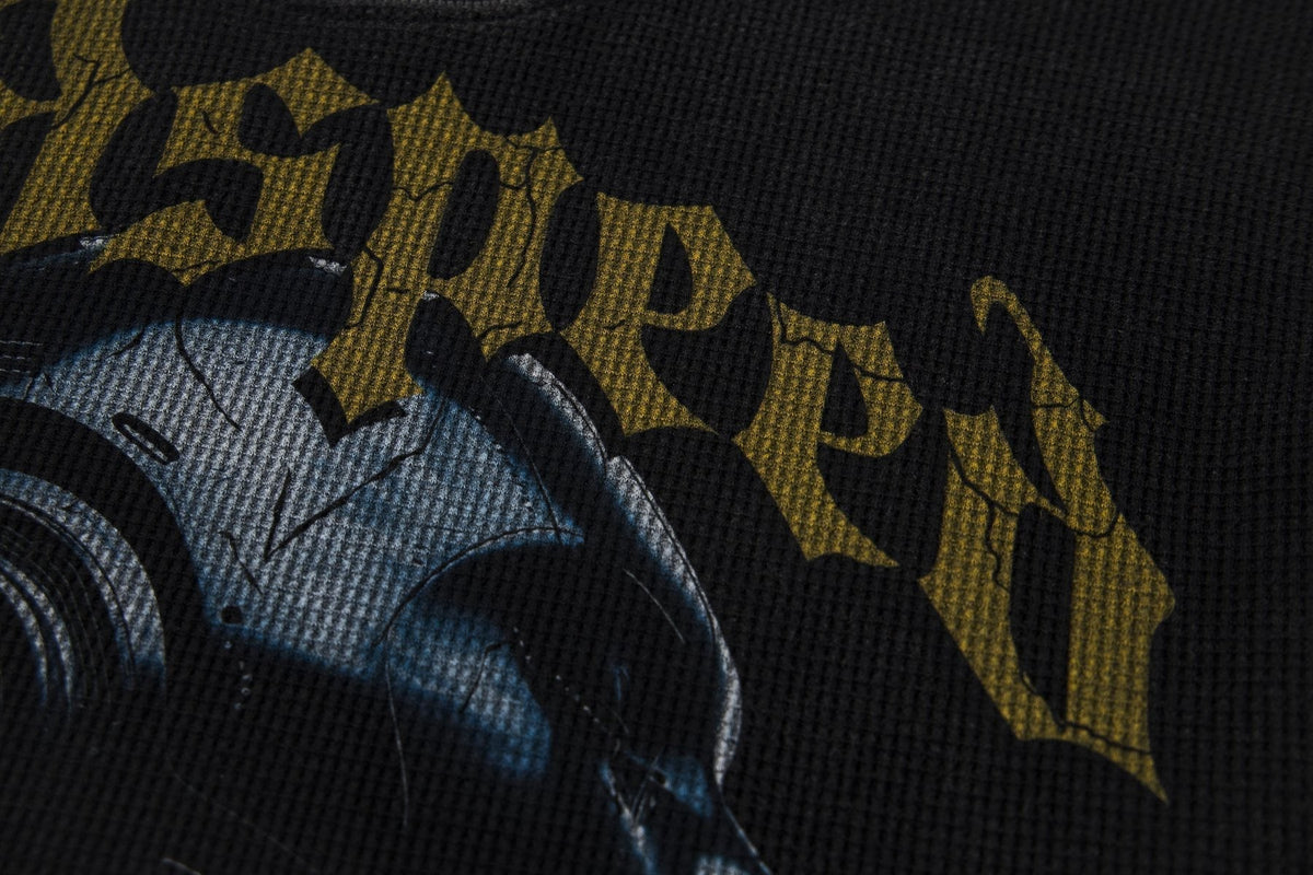 Godspeed Out of Many One Robot Graphic Long-Sleeve T-Shirt ¡ª detail