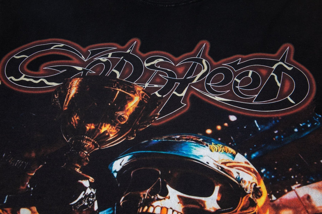 Godspeed Out of Many, One Skull Graphic T-Shirt ¡ª detail