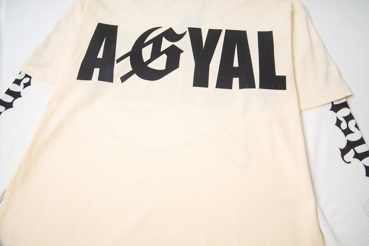 Godspeed AGYAL Slizzy Layered Long-Sleeve T-Shirt ¡ª detail
