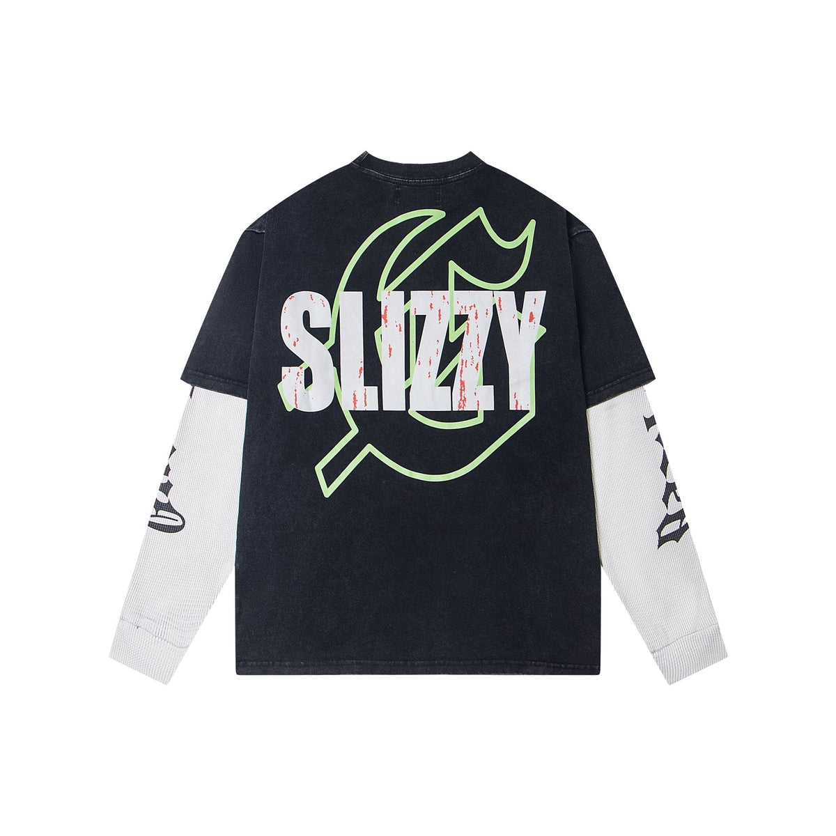 Godspeed AGYAL Slizzy Layered Long-Sleeve T-Shirt ¡ª back