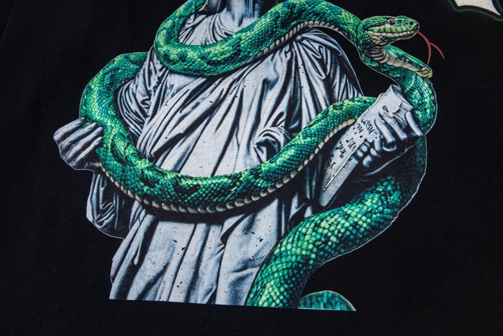 Godspeed Top 5 Slizzy Statue Snake Long-Sleeve T-Shirt ¡ª detail