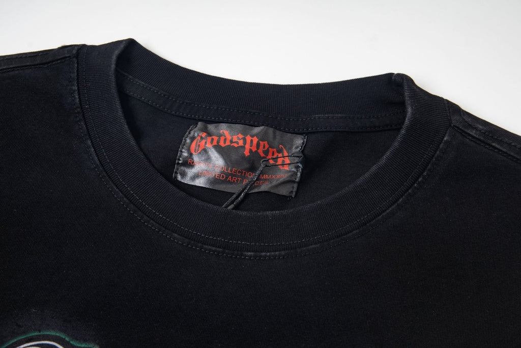 Godspeed Top 5 Slizzy Statue Snake Long-Sleeve T-Shirt ¡ª neck_label