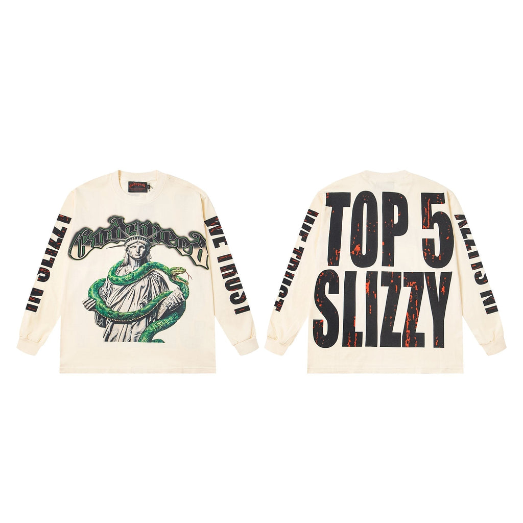 Godspeed Top 5 Slizzy Statue Snake Long-Sleeve T-Shirt ¡ª hero