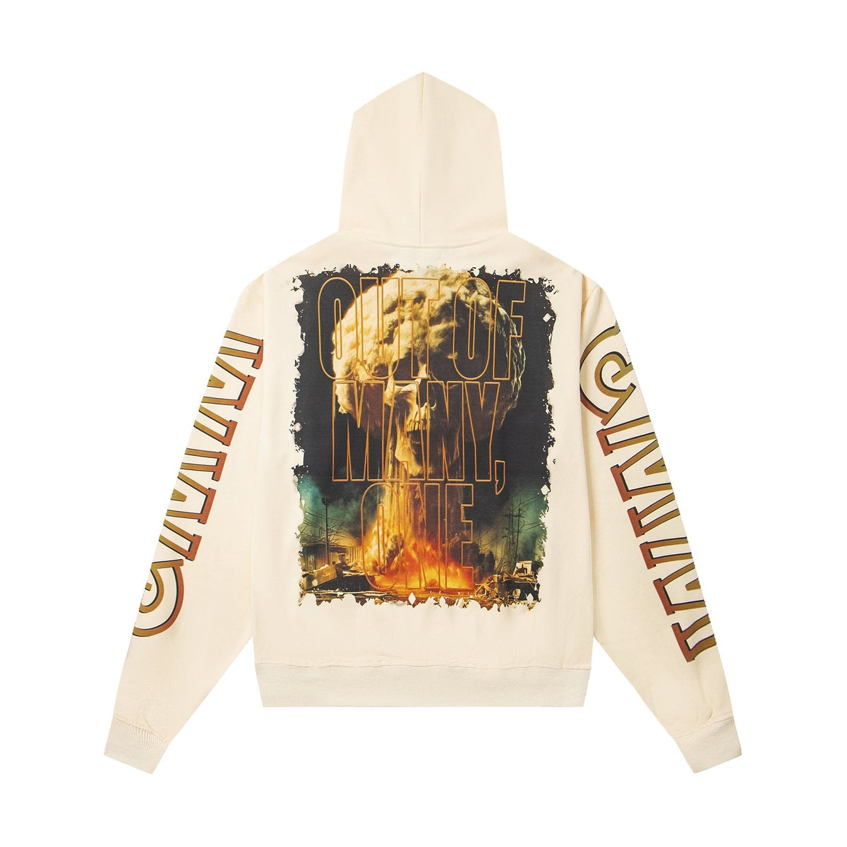 Godspeed Skeleton Hand Graphic Hoodie ¡ª back