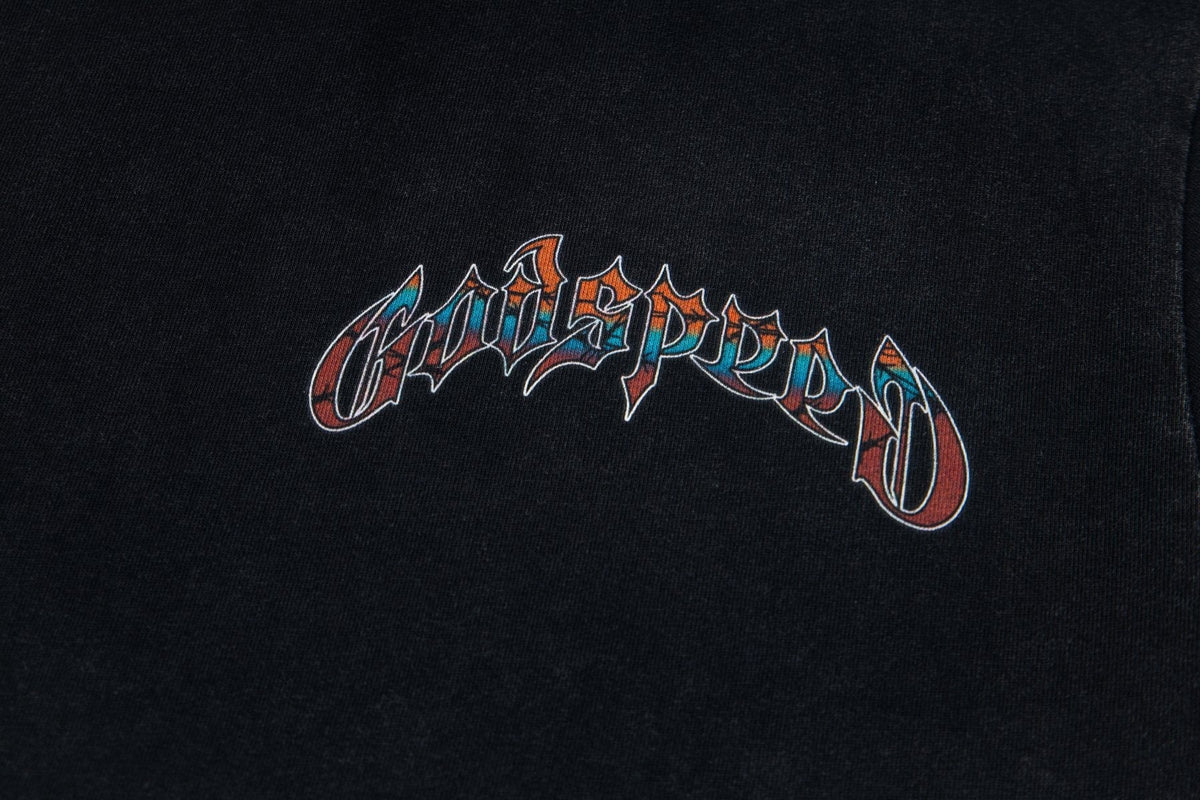 Godspeed Skeleton Back Graphic T-Shirt ¡ª detail