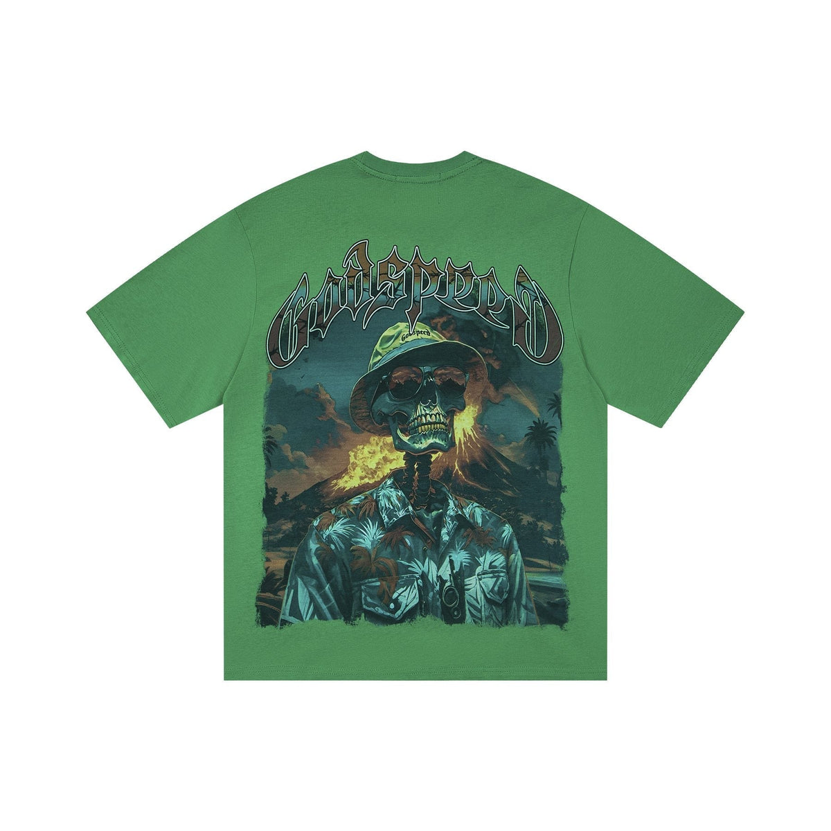 Godspeed Skeleton Back Graphic T-Shirt ¡ª back