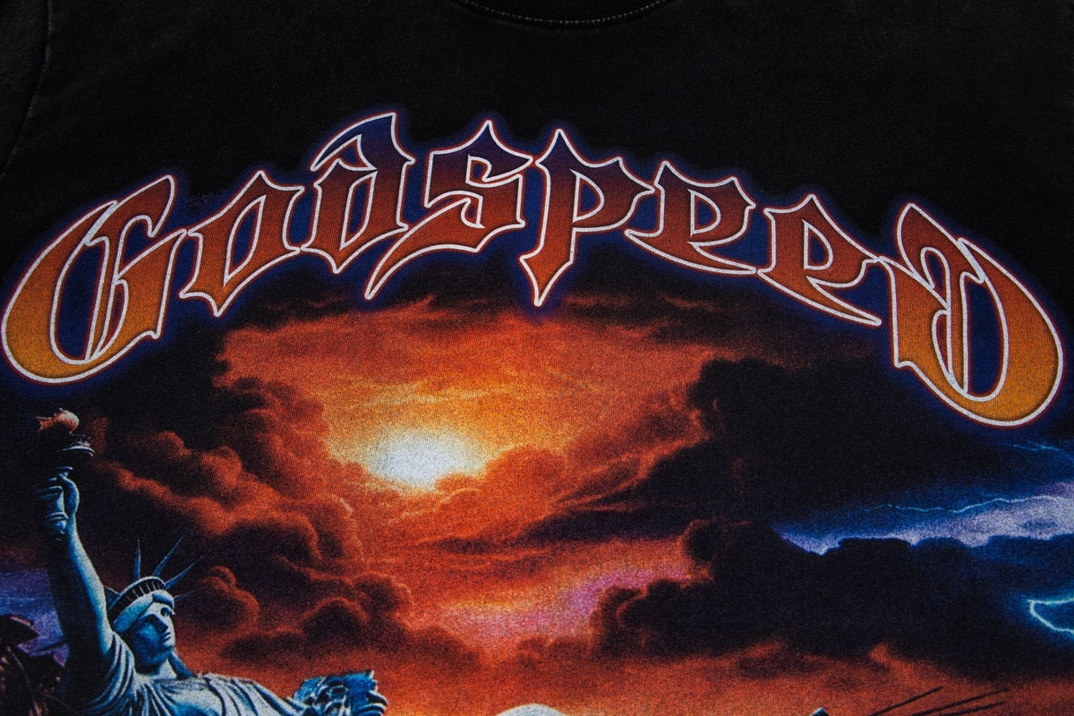 Godspeed Out of Many One Short-Sleeve Graphic T-Shirt ¡ª detail