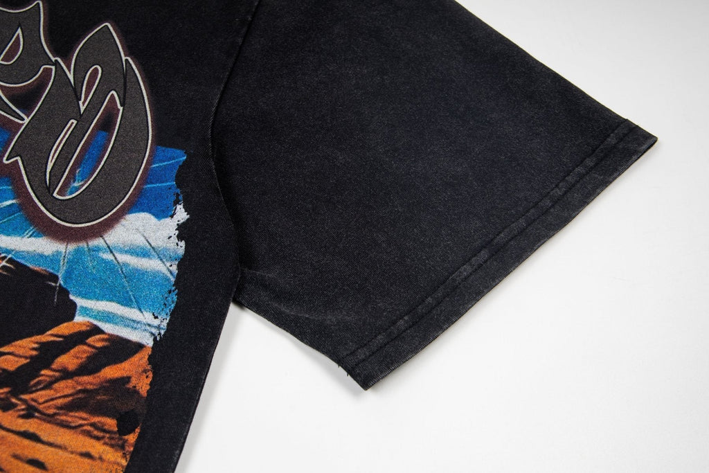 Godspeed Car & Dice Graphic T-Shirt ¡ª detail