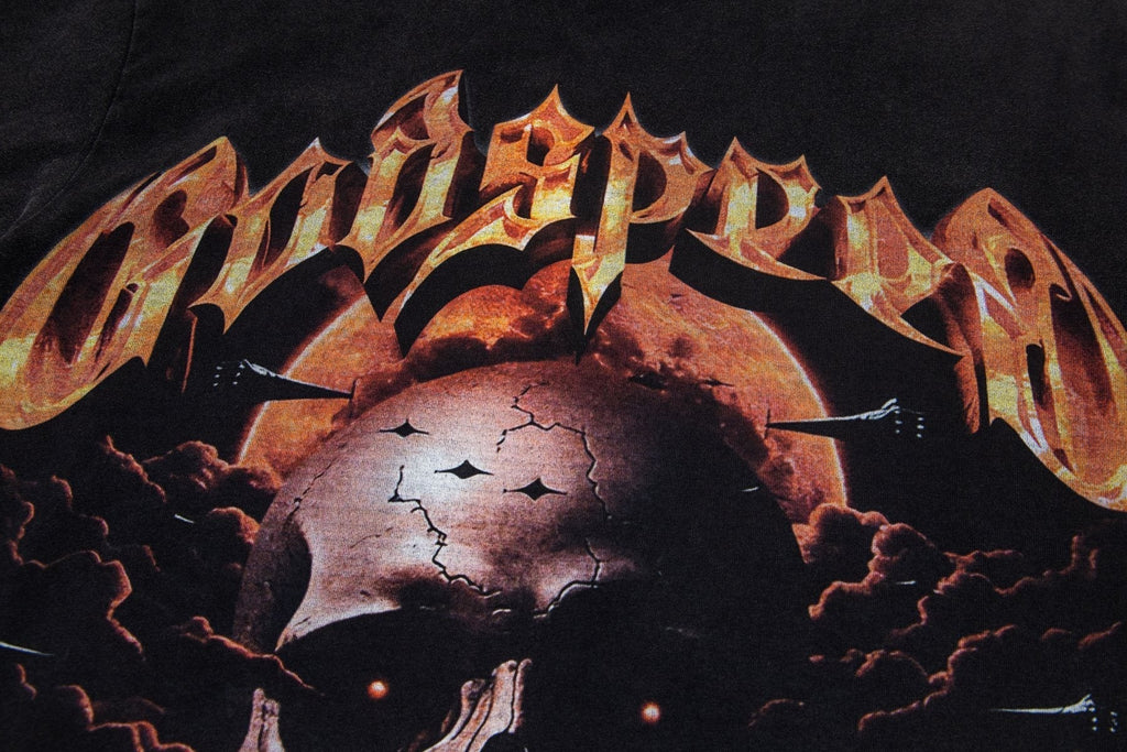 Godspeed Skull Graphic Washed T-Shirt ¡ª detail