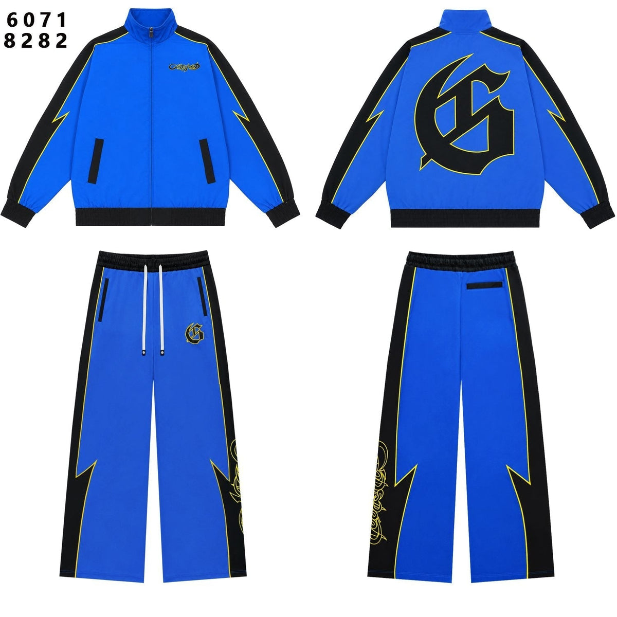 Godspeed Gothic G Contrast Panel Tracksuit Set ¡ª front