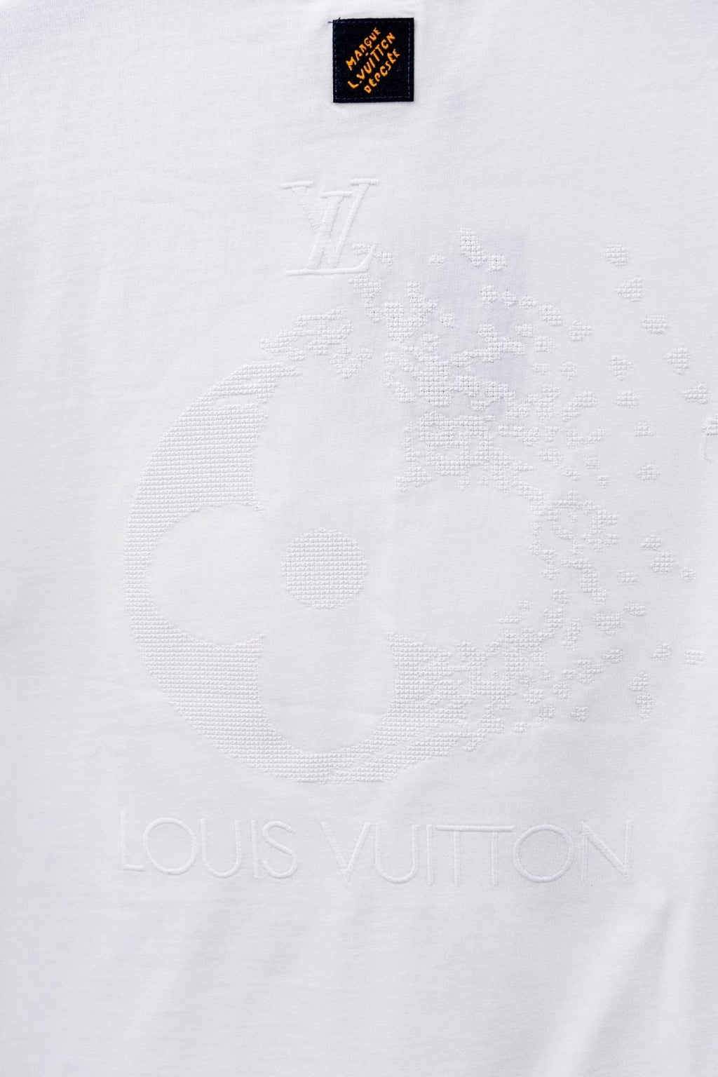 Louis Vuitton*LV Tonal Floral Graphic Short-Sleeve T-Shirt ¡ª detail