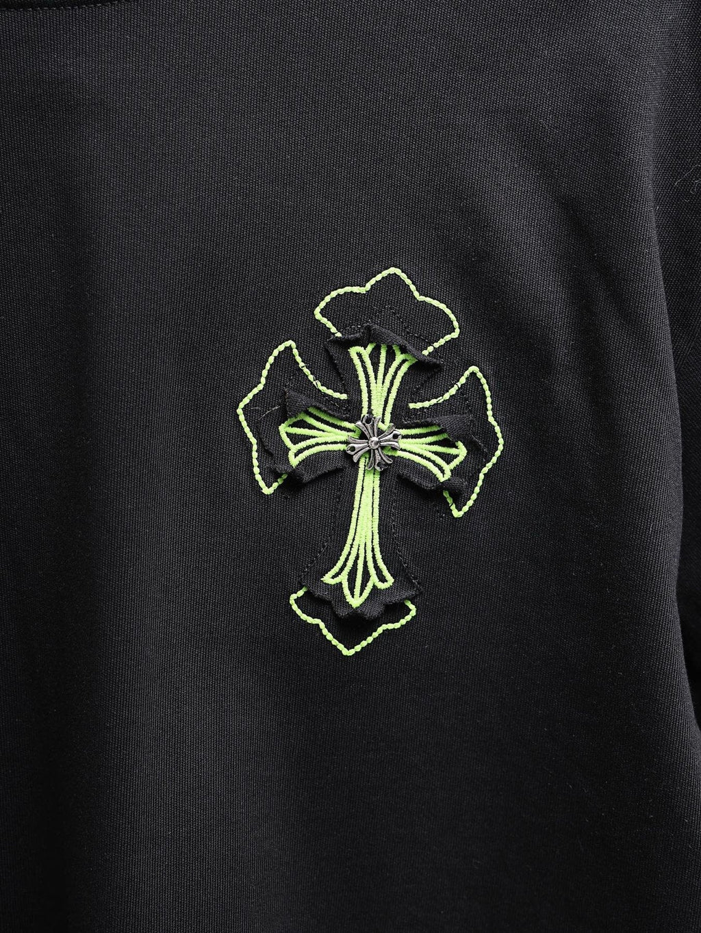 Chrome Hearts Cross Graphic Short-Sleeve T-Shirt ¡ª detail