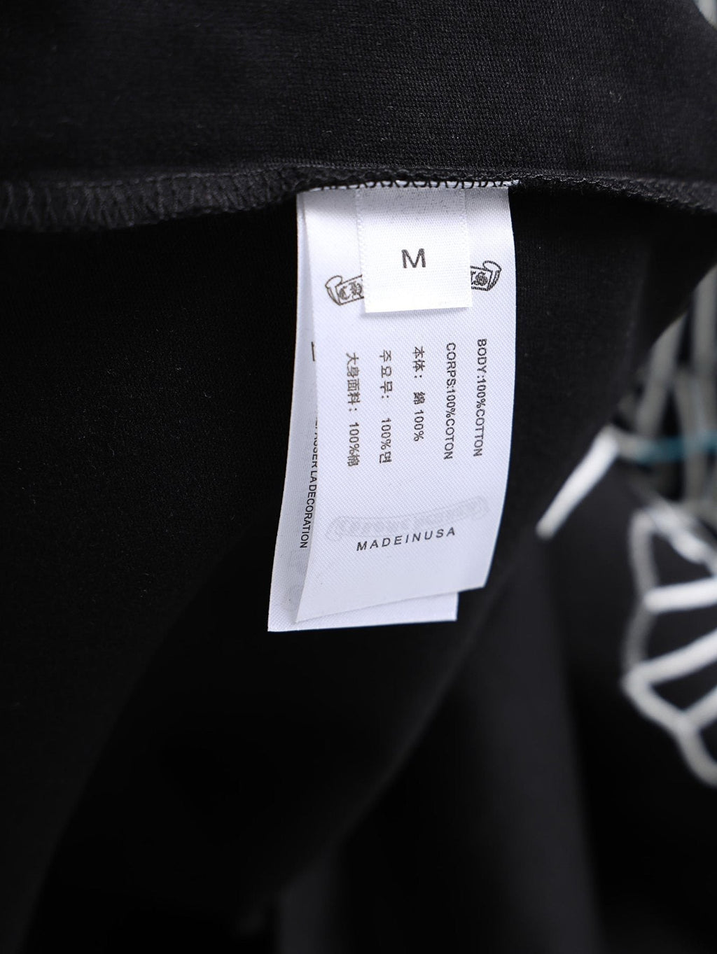 Chrome Hearts Floral Cross Short-Sleeve T-Shirt ¡ª neck_label