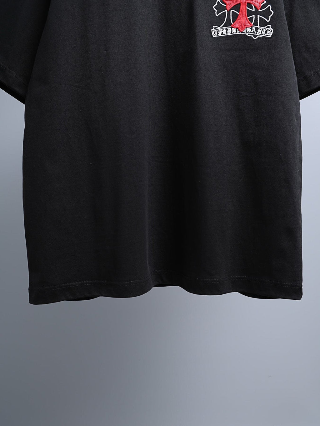 Chrome Hearts Black Cross Graphic Short-Sleeve T-Shirt ¡ª front