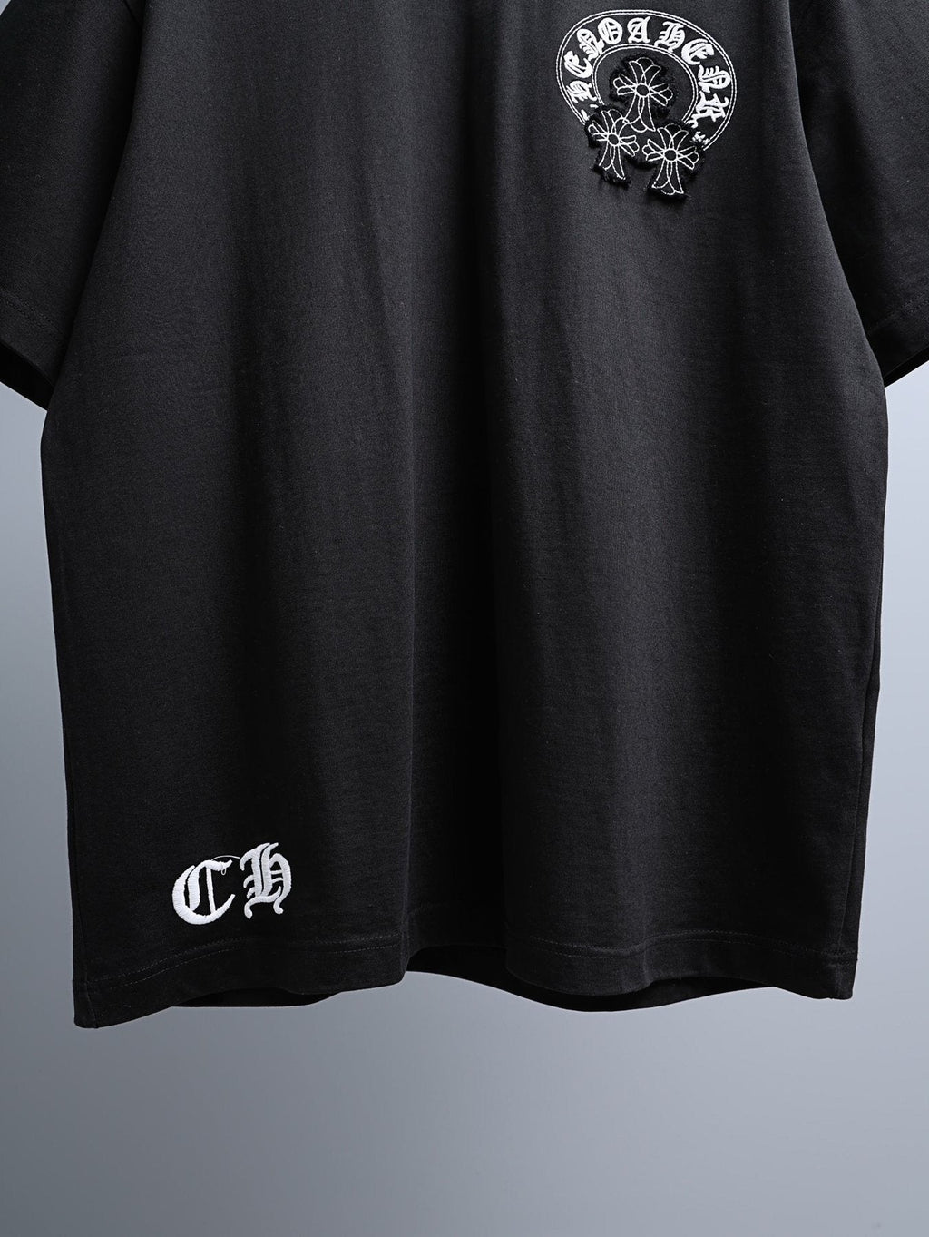 Chrome Hearts Floral Back Graphic Short-Sleeve T-Shirt ¡ª detail