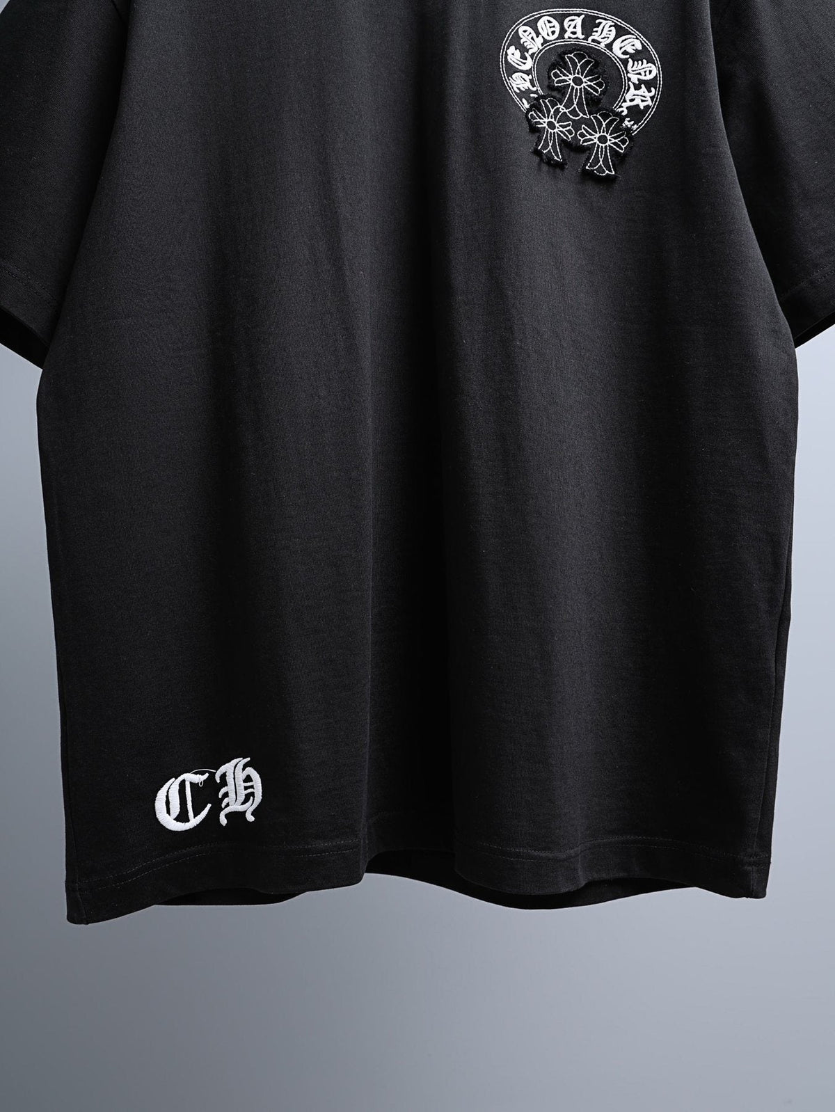 Chrome Hearts Floral Back Graphic Short-Sleeve T-Shirt ¡ª detail