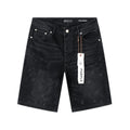 Purple Brand Star Embellished Denim Shorts ¡ª hero