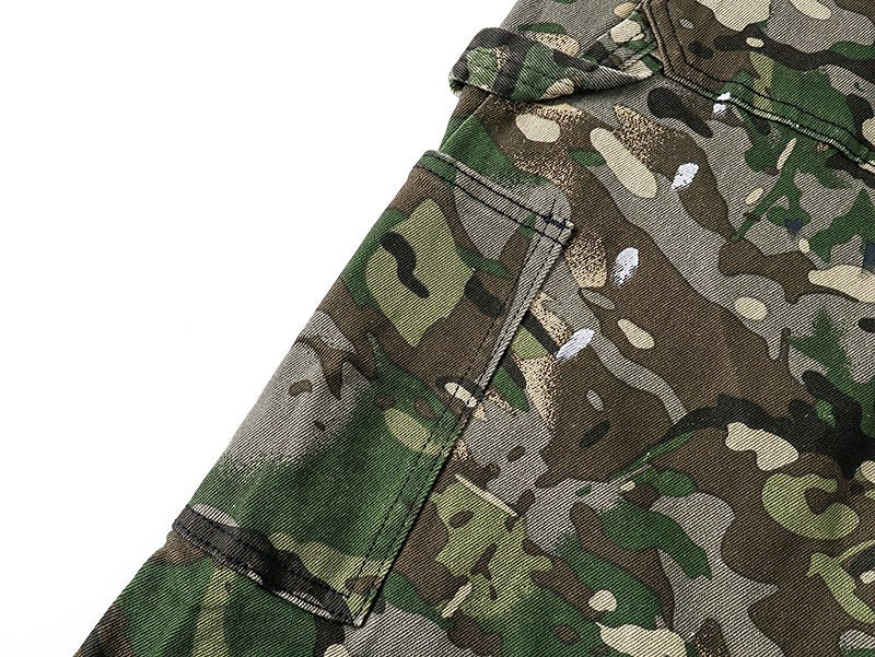 Purple Brand Green Camouflage Utility Pants ¡ª detail