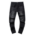 AMIRI Rhinestone Washed Denim Jeans ¡ª front