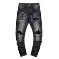 AMIRI Black Distressed Washed Jeans ¡ª hero