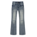 R+A Washed Blue Flared Jeans ¡ª hero