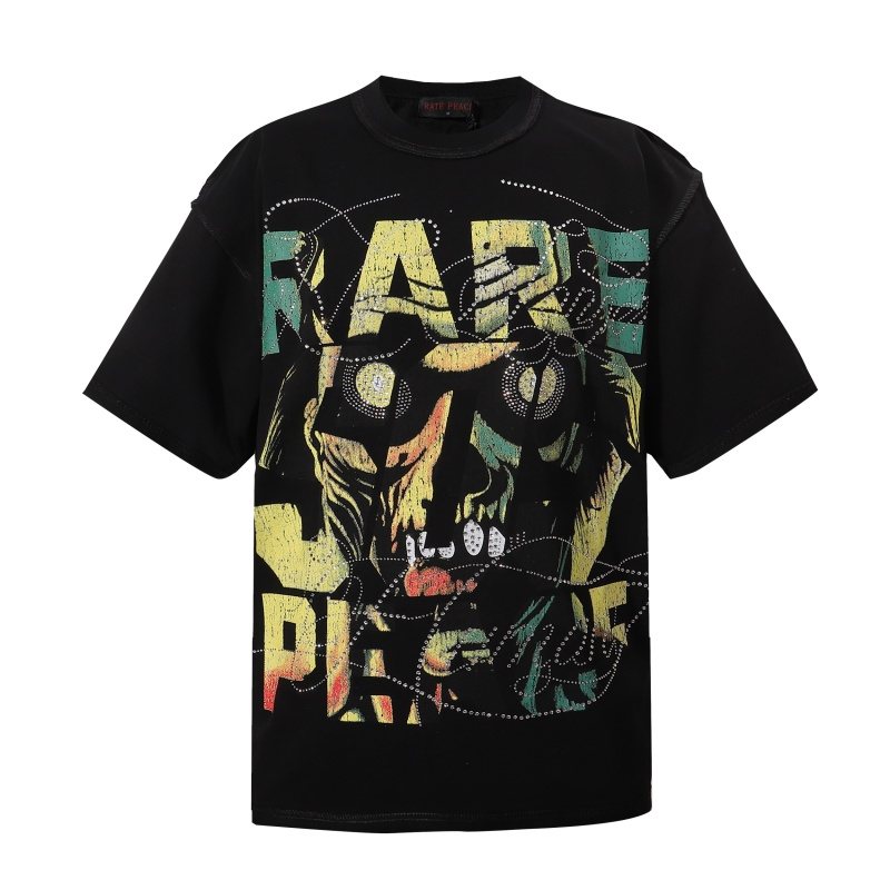 RARE PEACE Save Our Souls Skull Graphic T-Shirt ¡ª hero