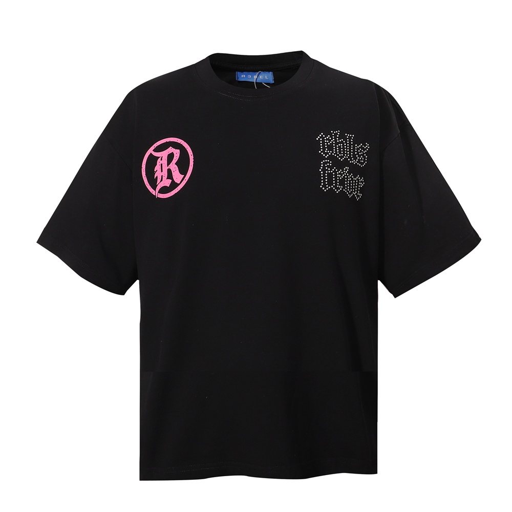 R3BEL 15 Saints Rhinestone Graphic T-Shirt ¡ª hero