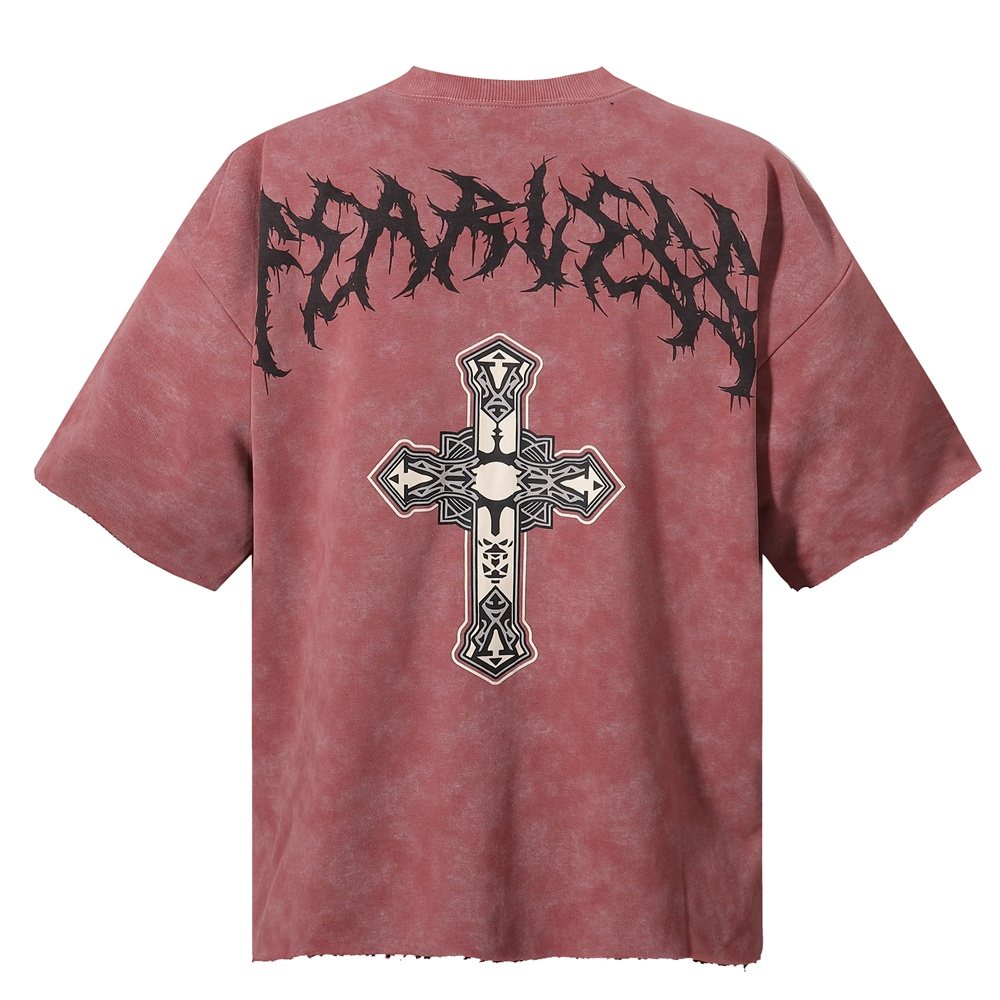 KLEEP 2004 Rhinestone Graphic Short-Sleeve T-Shirt ¡ª back