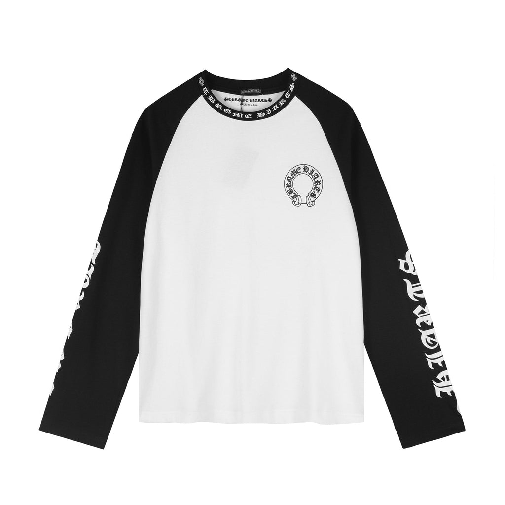Chrome Hearts Sanskrit Script Raglan Long-Sleeve T-Shirt ¡ª hero